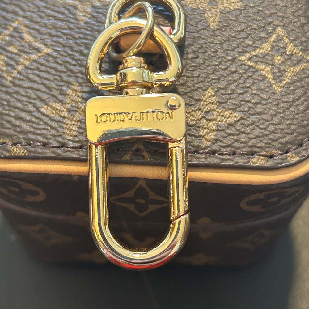 Brand New Upcycled LV Monogram Bag Charm/Lipstick Holder - Picture 2 of 4